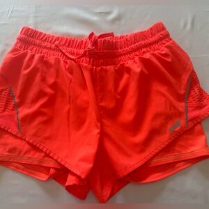 Avia Neon Coral Women's Athletic Shorts